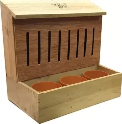 Vlinder Nestkast + Kweekpotjes