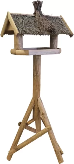 Voederhuis Bruin Stulp Met Tenen Dak
