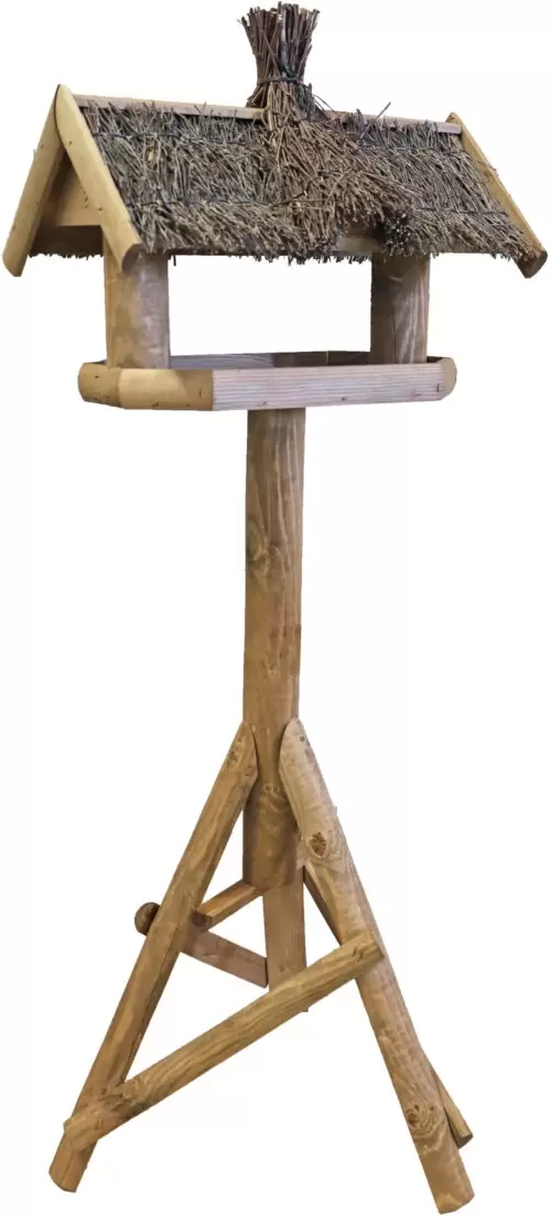 Voederhuis Bruin Stulp Met Tenen Dak