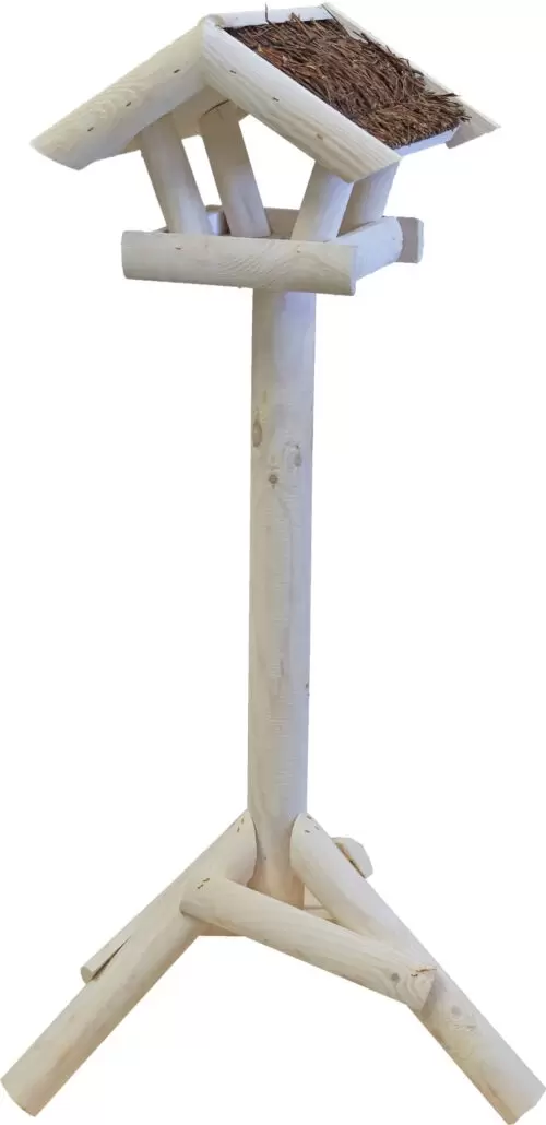 Voederhuis Wit Mini Tenen Dak