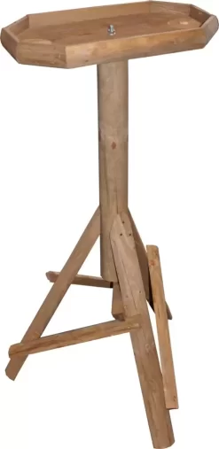 Voedertafel Bruin Achthoekig