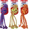 KONG Wubba Weaves W/rope L38cm